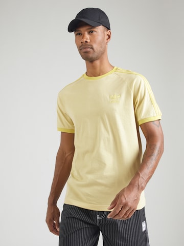 T-Shirt 'Adicolor Classics' ADIDAS ORIGINALS en jaune : devant