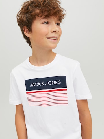 Jack & Jones Junior Shirt 'Travis' in Wit