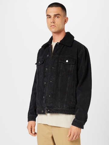 ABOUT YOU Jacke 'Jakob' in Schwarz: Vorderseite