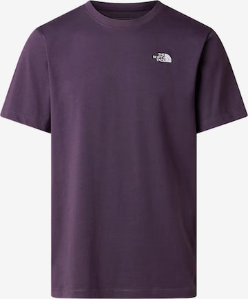 THE NORTH FACE Shirt 'EVO SD REG SS' in Lila: Vorderseite