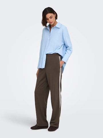 ONLY Baggy Broek 'Cayla' in Bruin