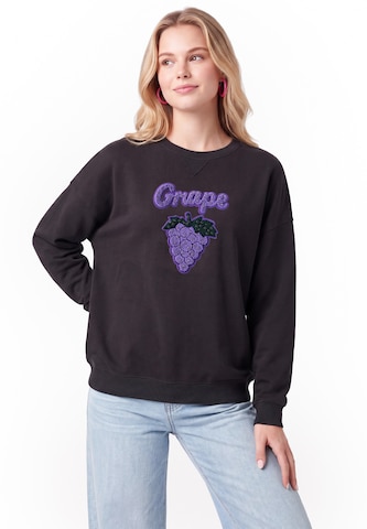 MYMO - Sweatshirt em preto: frente