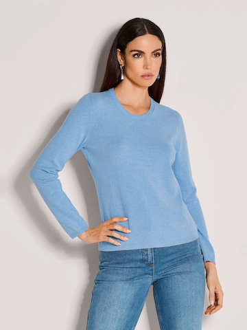Pull-over MADELEINE en bleu : devant