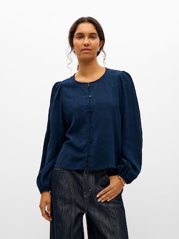 OBJECT Blouse in Blue: front