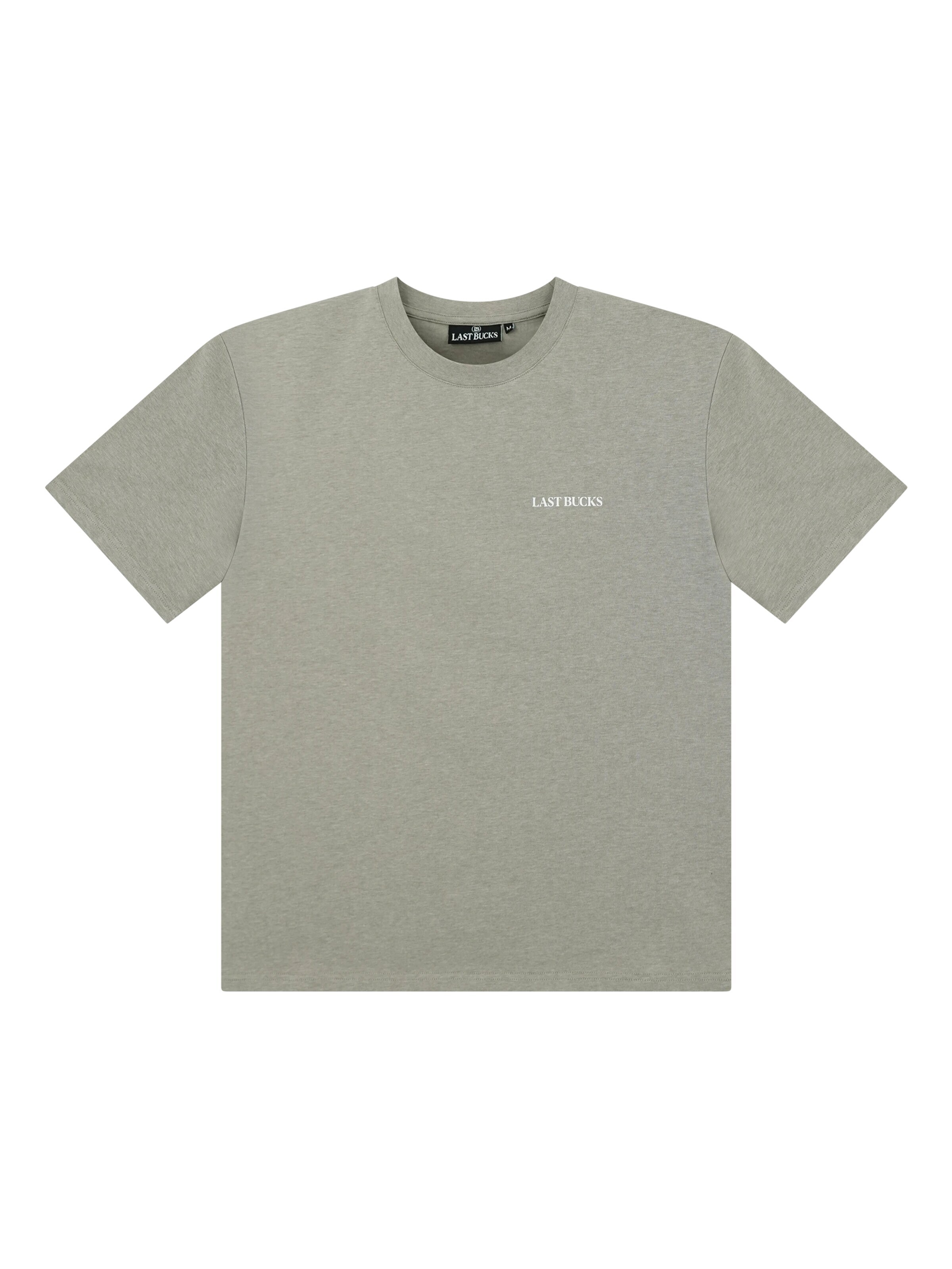 T-Shirt 'Last Bucks | Capital Tee' Last Bucks en gris : devant
