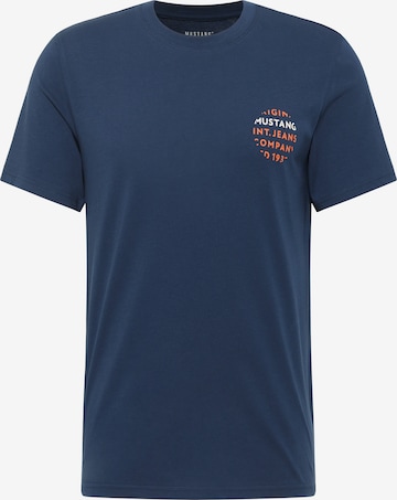 MUSTANG Shirt in Blue: front