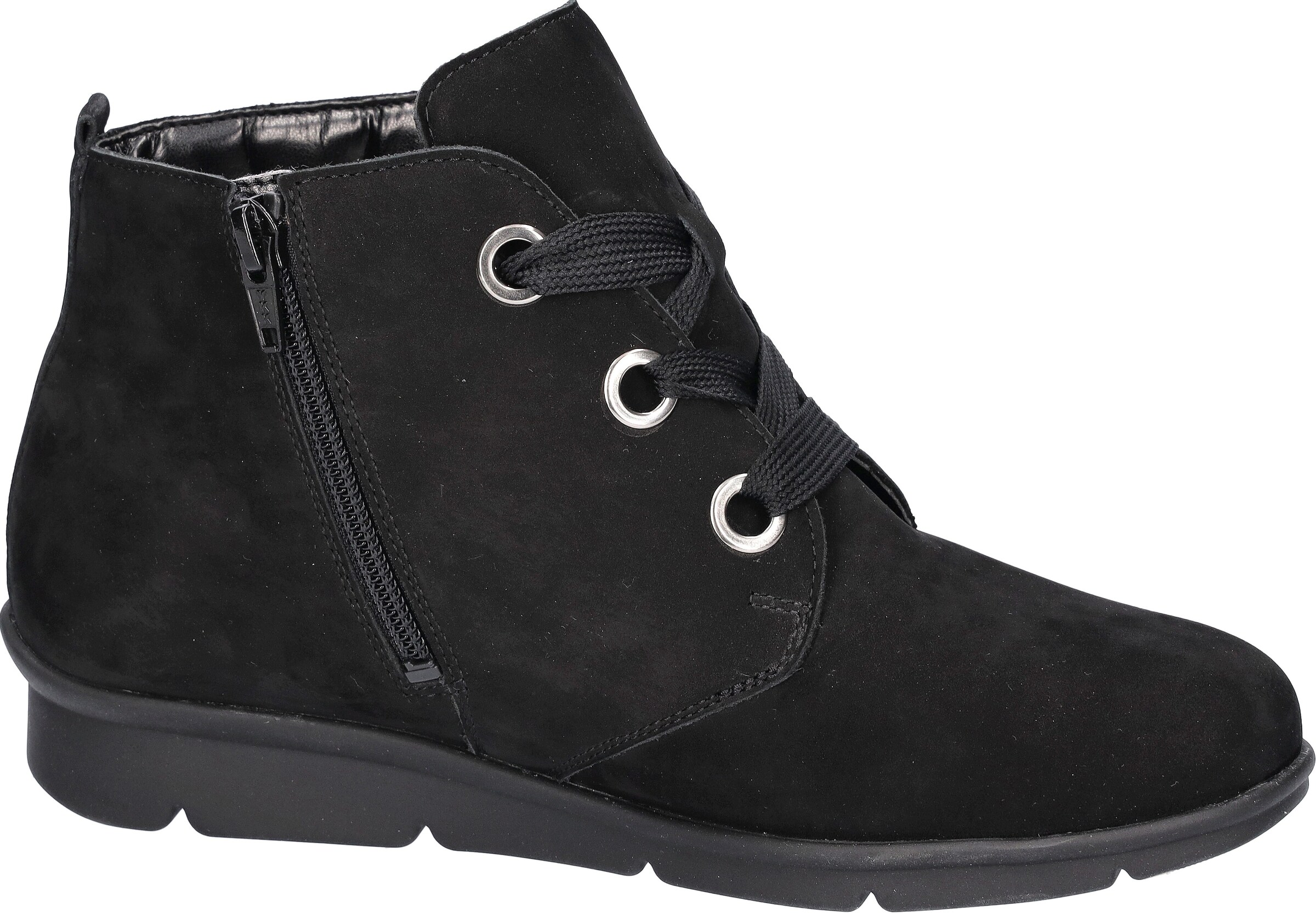 WALDLÄUFER Ankle Boots in Schwarz