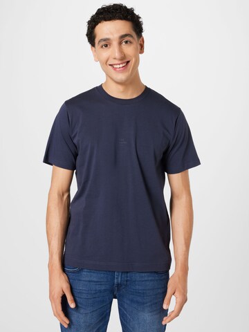 MADS NORGAARD COPENHAGEN Shirt in Blauw: voorkant