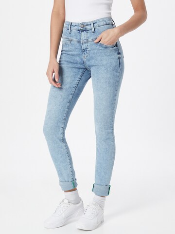 Skinny Jeans 'Izabell' di s.Oliver in blu: frontale