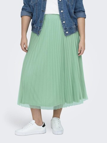 ONLY Carmakoma Skirt in Green: front