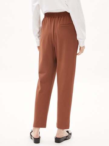 ARMEDANGELS Regular Trousers 'MAGDAALENA' in Brown