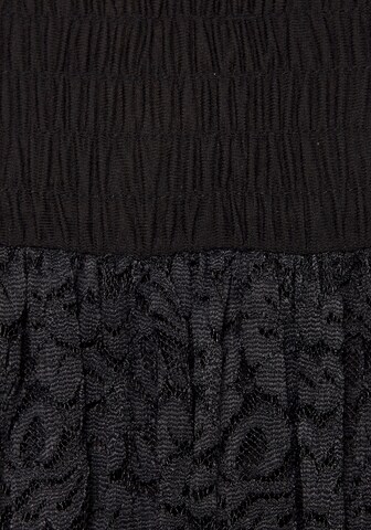 LASCANA Sommerkleid in Schwarz