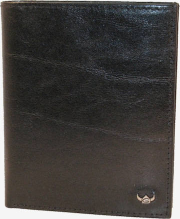 Portamonete 'Colorado' di GOLDEN HEAD in nero: frontale