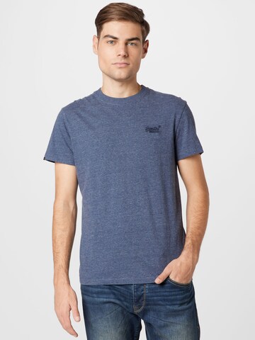 Superdry Shirt in Blauw: voorkant