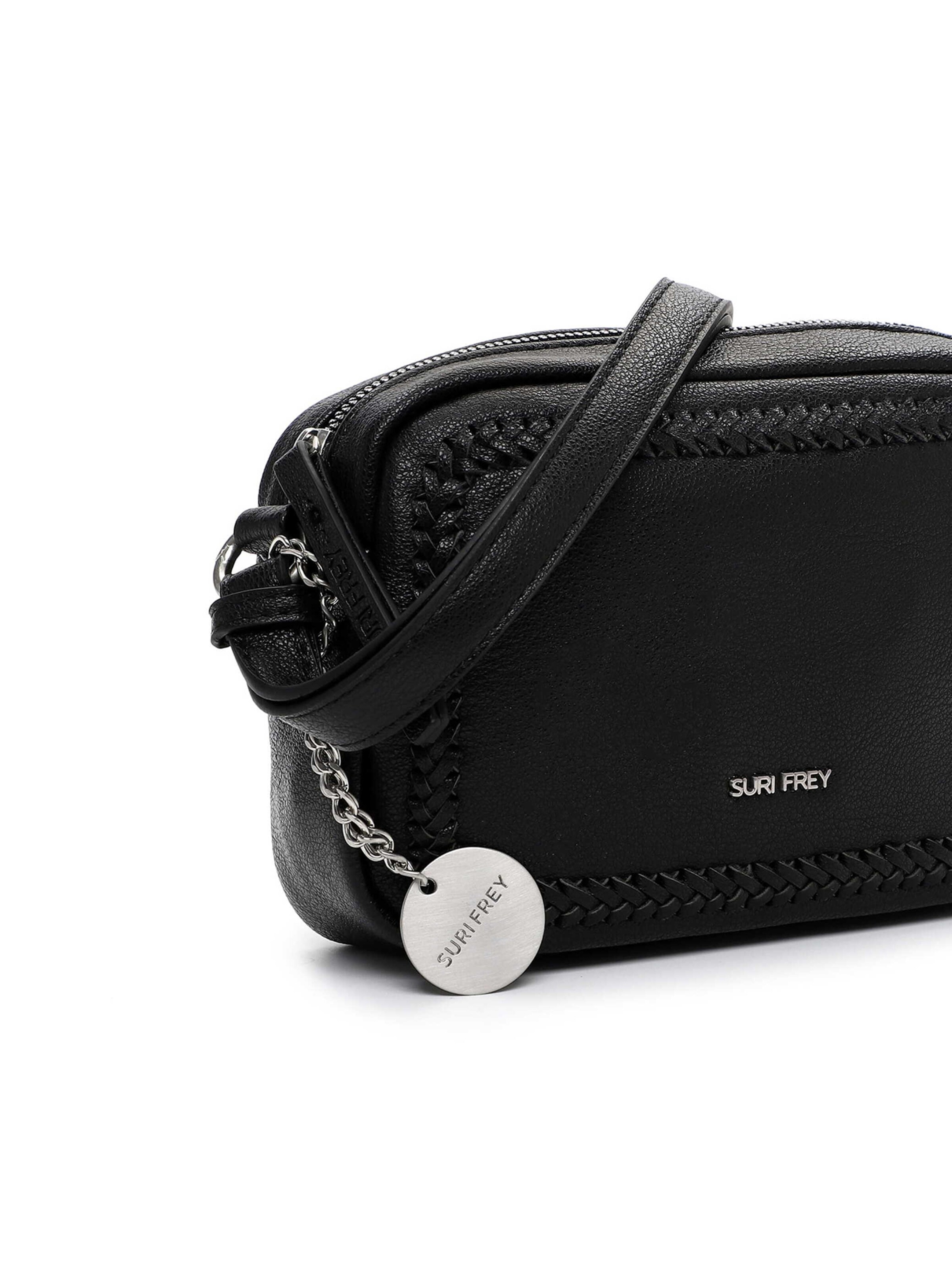 Suri Frey Schoudertas 'Piggy' in Zwart