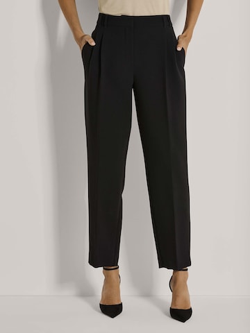 Effilé Pantalon à pince MADELEINE en noir