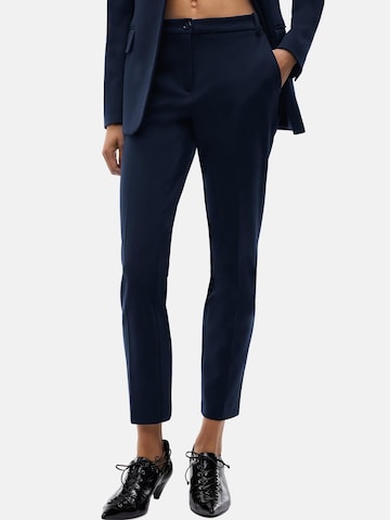 regular Pantaloni 'PINKO BELLO PANTALONE PUNTO STOFFA CON BOTTONE ESTERNO PANTALONE' di PINKO in blu