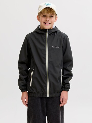 Jack & Jones Junior Overgangsjakke i sort: forside