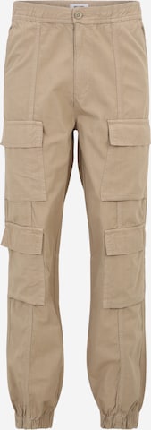 Only & Sons - Tapered Pantalón cargo 'ONSMAGNUS' en beige: frente