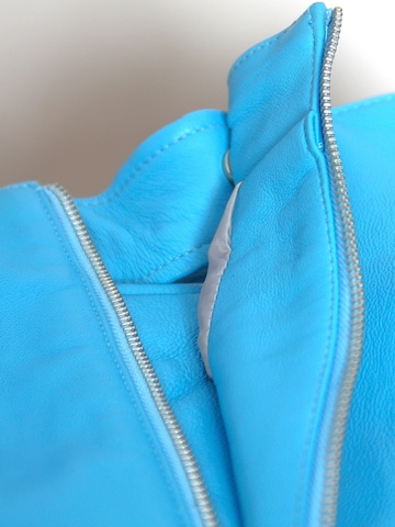 Be  Noble Rock 'Lederrock aus ECHT Leder als Minirock in hellblau'‌‌‌‌‌‌ in Blau