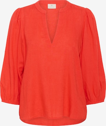 Kaffe Блуза 'KAMilia' в червено: отпред