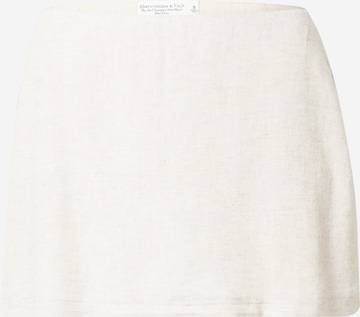 Abercrombie & FitchSuknja - siva boja: prednji dio