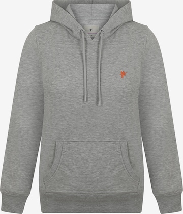 Sweat-shirt 'Zenaida' DENIM CULTURE en gris : devant