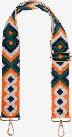 styleBREAKER Taschenzubehör 'Wechsel Taschengurt Ethno Muster bunt' in Grün: Vorderseite