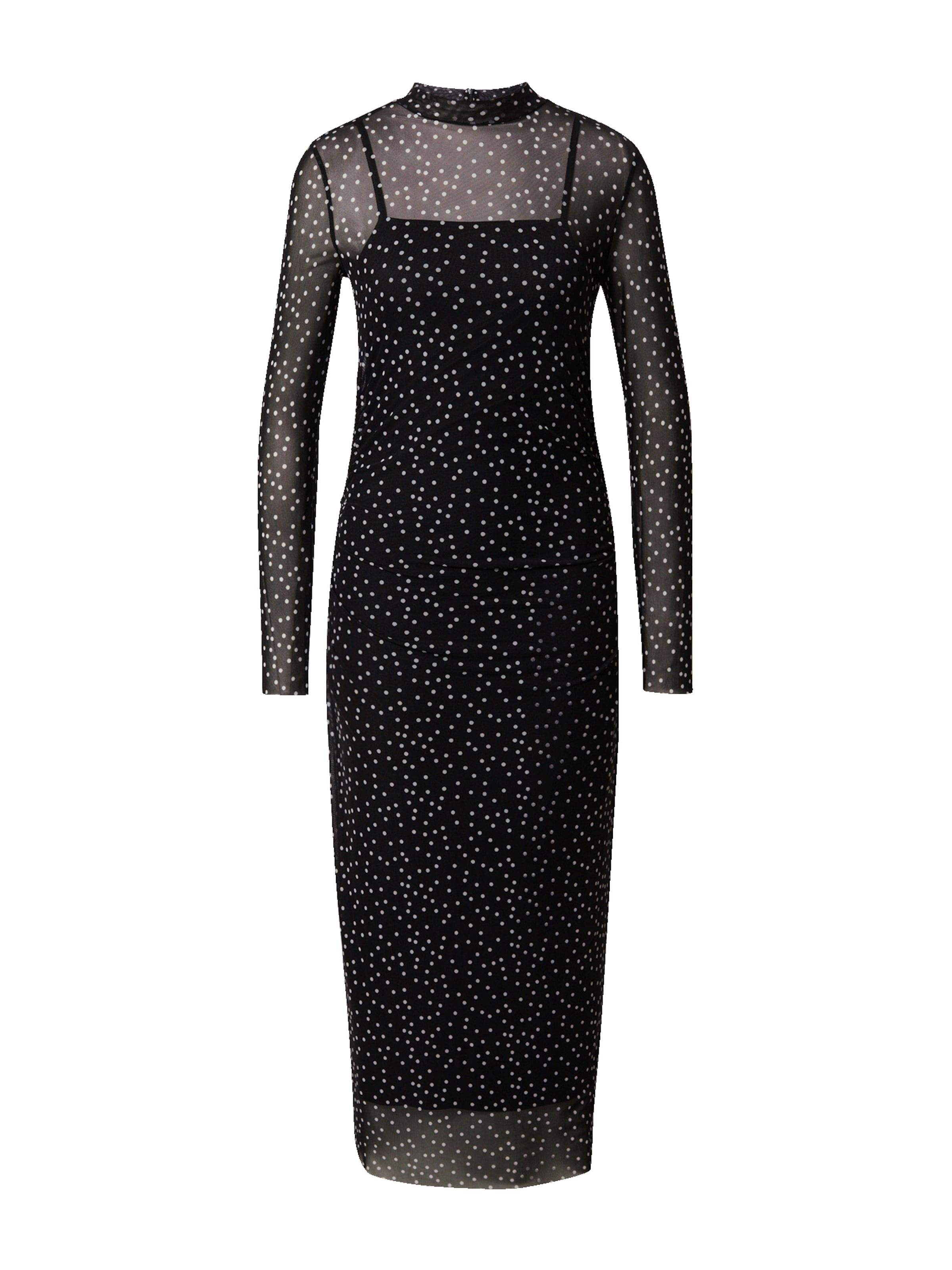 EDITED Платье 'Nati' в Черный: спереди