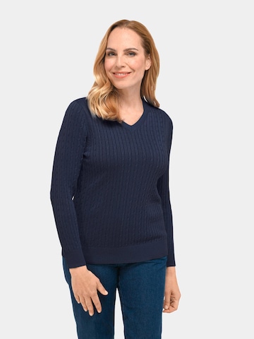 Pull-over Goldner en bleu : devant