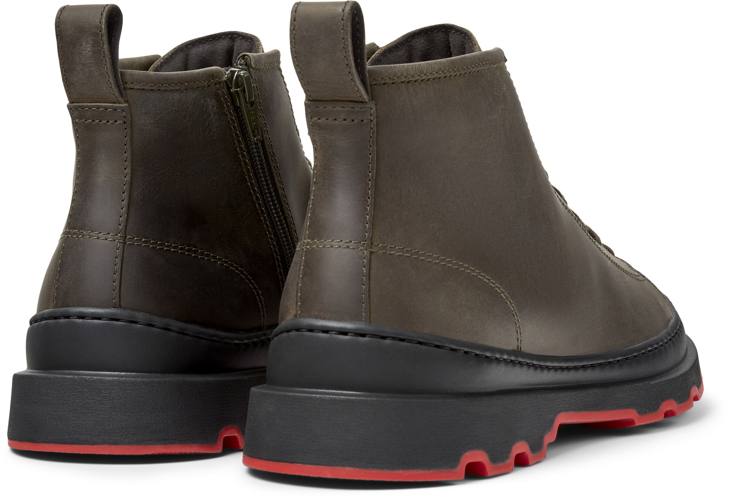Bottines à lacets 'Brutus+' CAMPER en vert