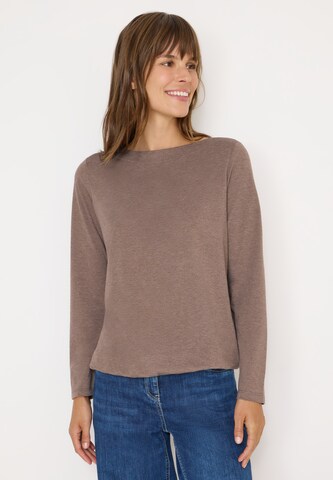 CECIL Shirt in Braun: Vorderseite