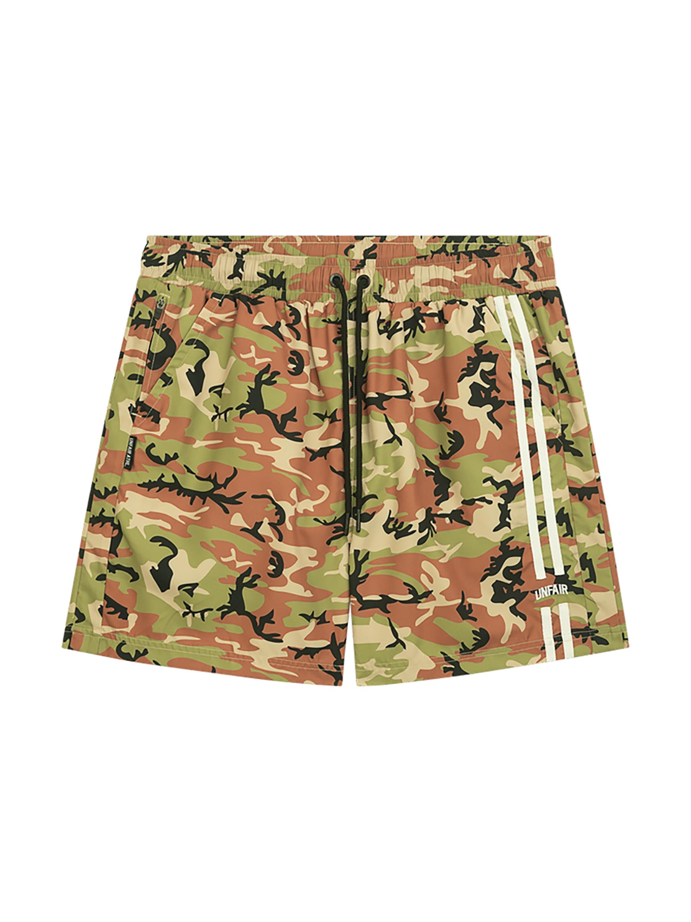 Unfair Athletics Board Shorts 'Woodland' in Mixed colors: front