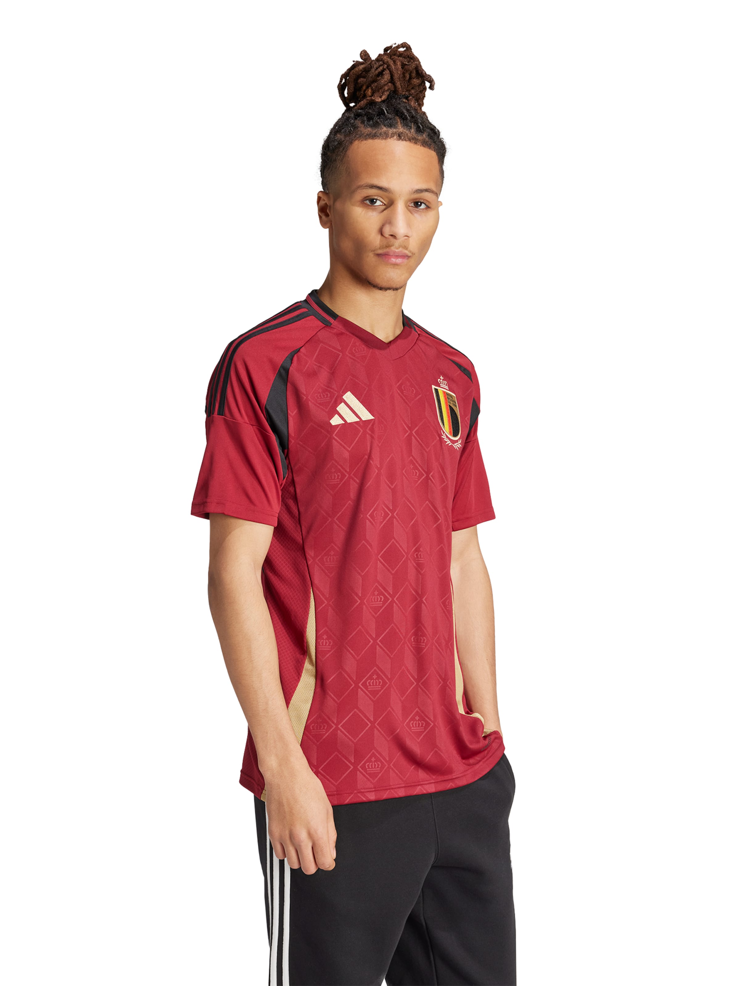 Maillot 'Belgium 24 Home' ADIDAS PERFORMANCE en rouge