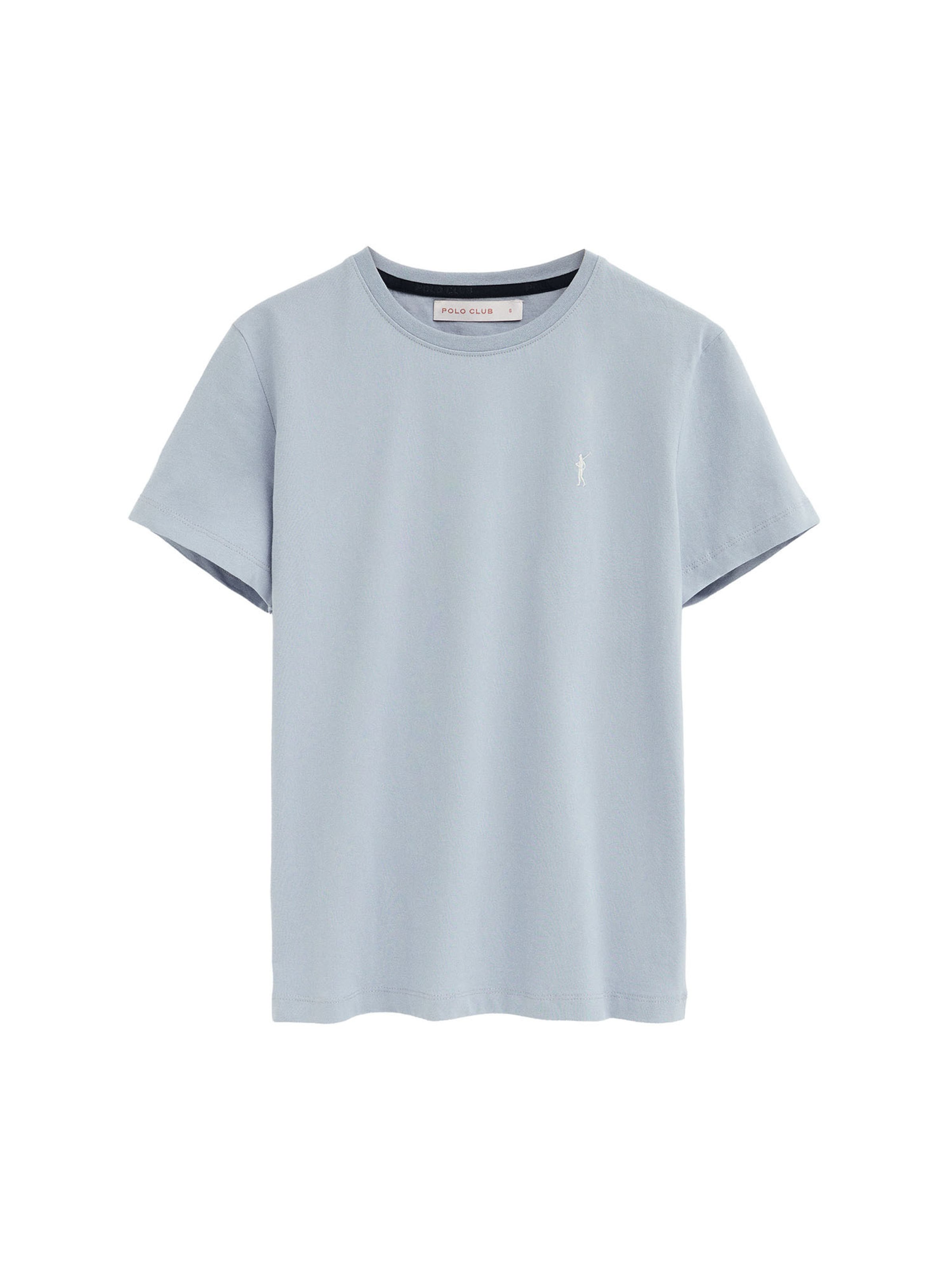 Polo Club T-Shirt in Blau: Vorderseite
