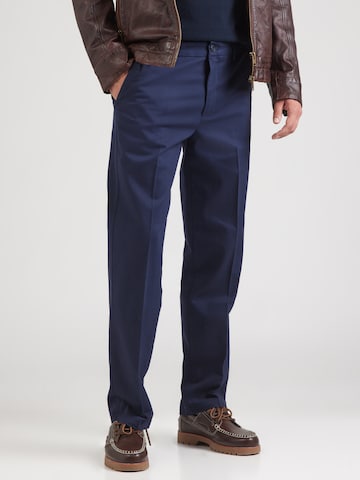 Regular Pantalon à plis Dockers en bleu : devant