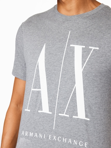ARMANI EXCHANGE Средняя посадка Футболка '8NZTPA' в Серый