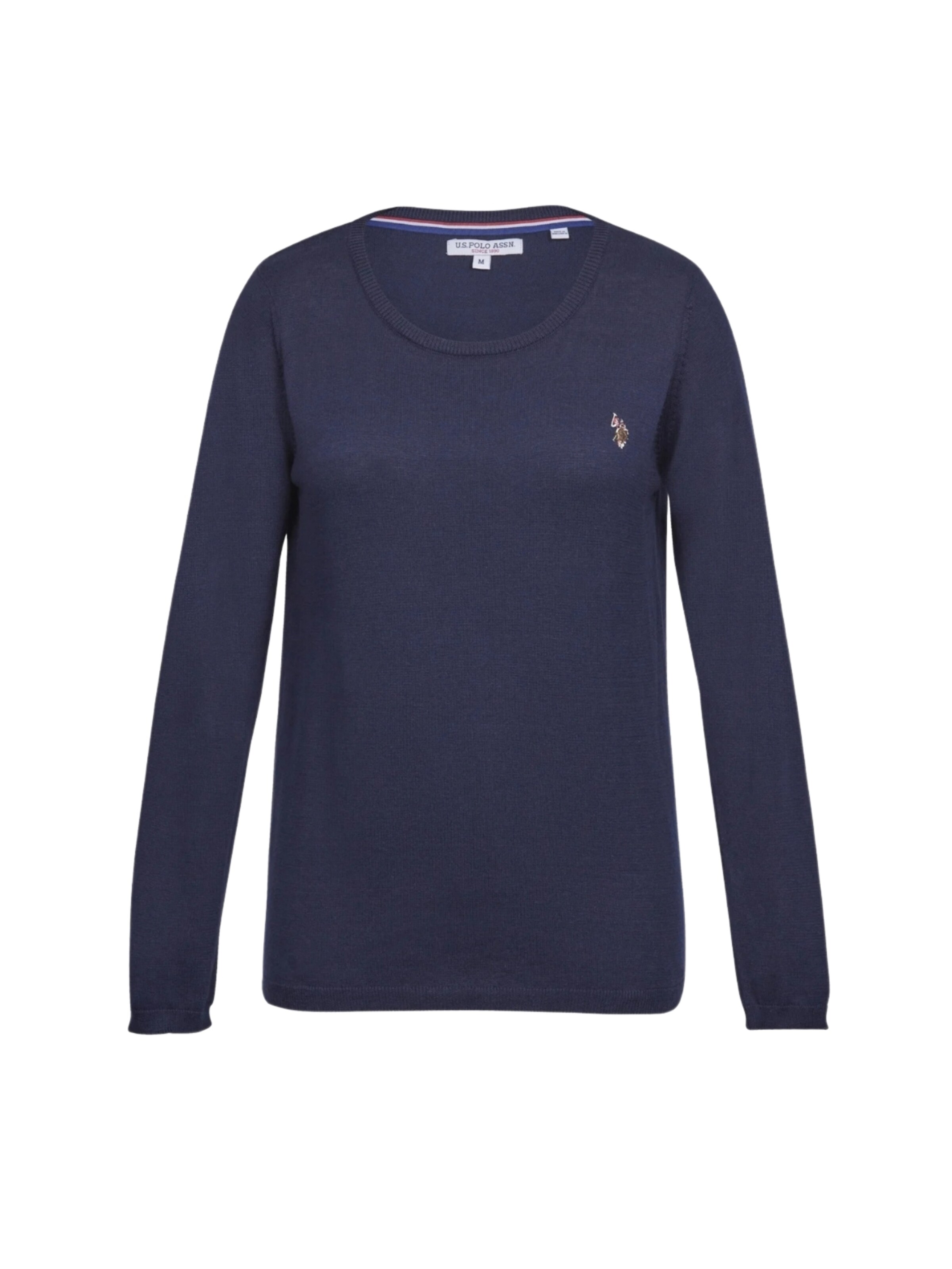 U.S. POLO ASSN. Trui 'May' in Blauw: voorkant