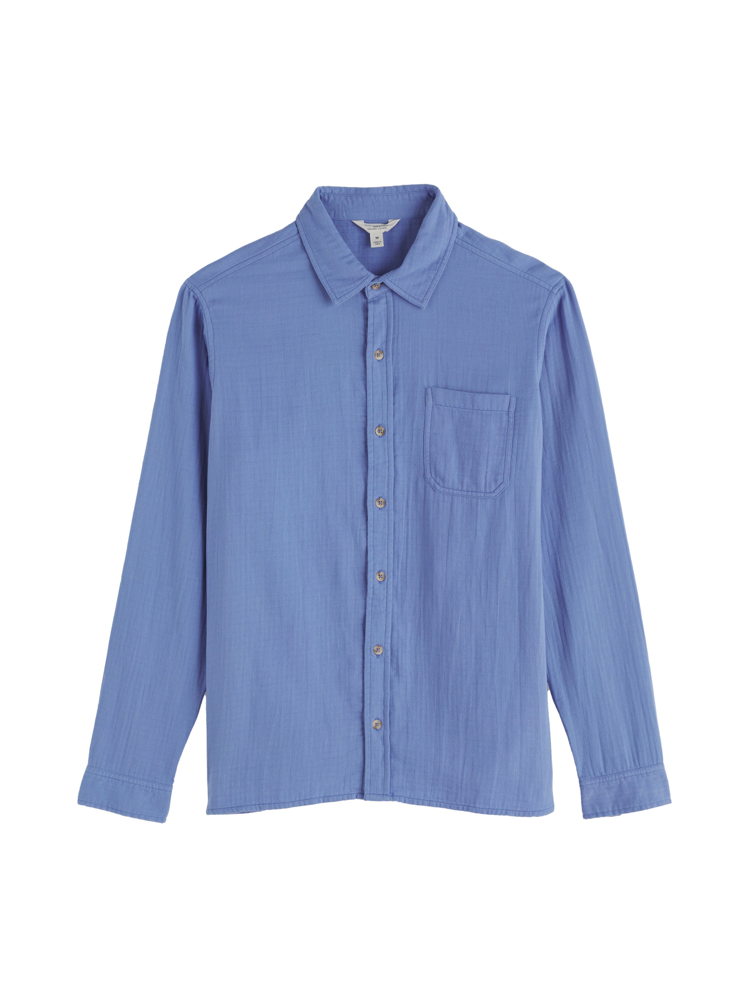 Seasalt Cornwall Regular Fit Shirt 'Kettle' in Blau: Vorderseite