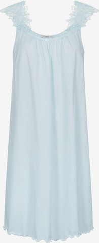 FÉRAUD PARIS Nachthemd ' Wellensaum ' in Blau: Vorderseite