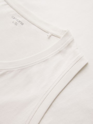 Ombre - Camiseta en blanco