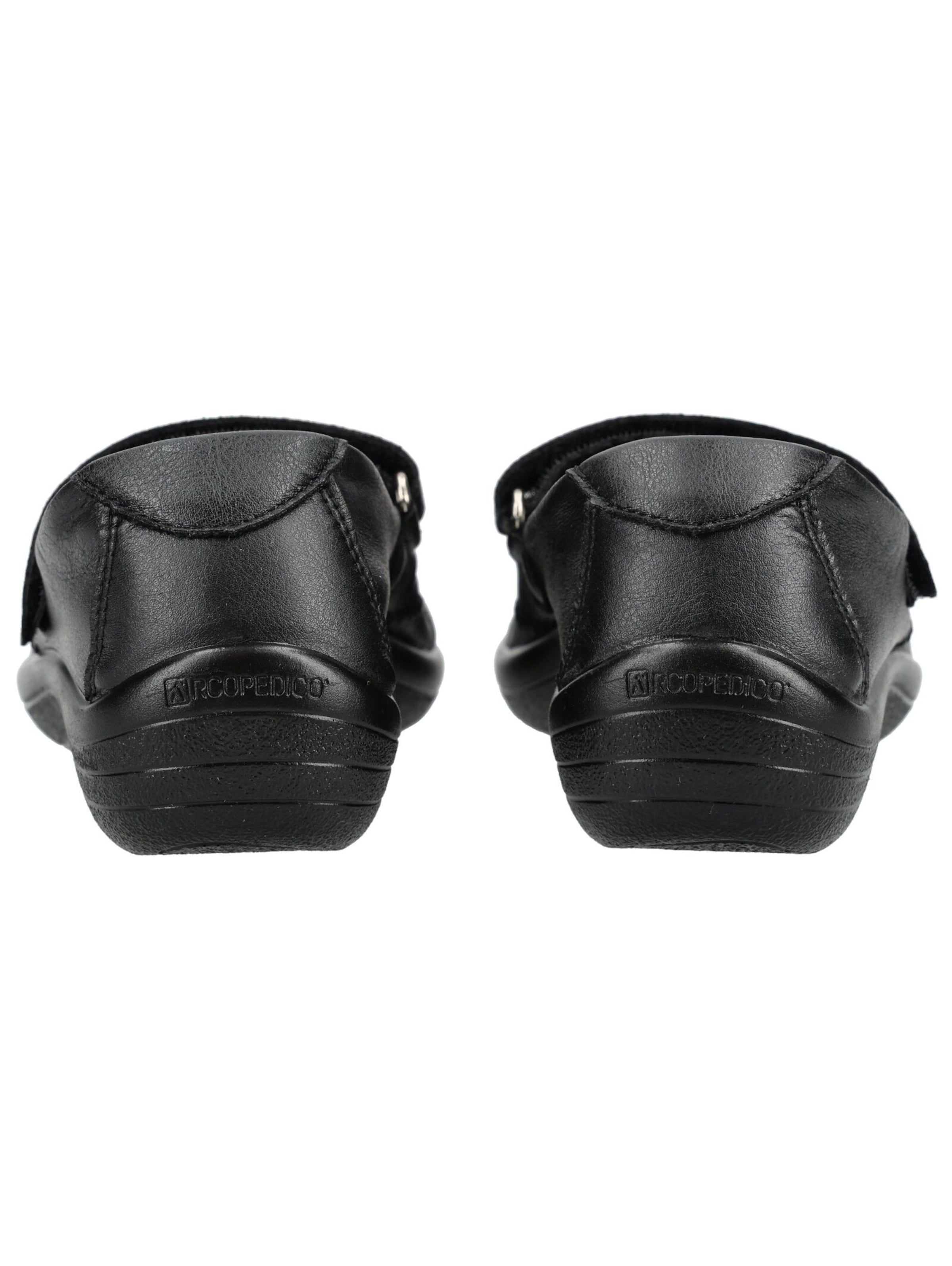 Ballerines à lanières Arcopedico en noir