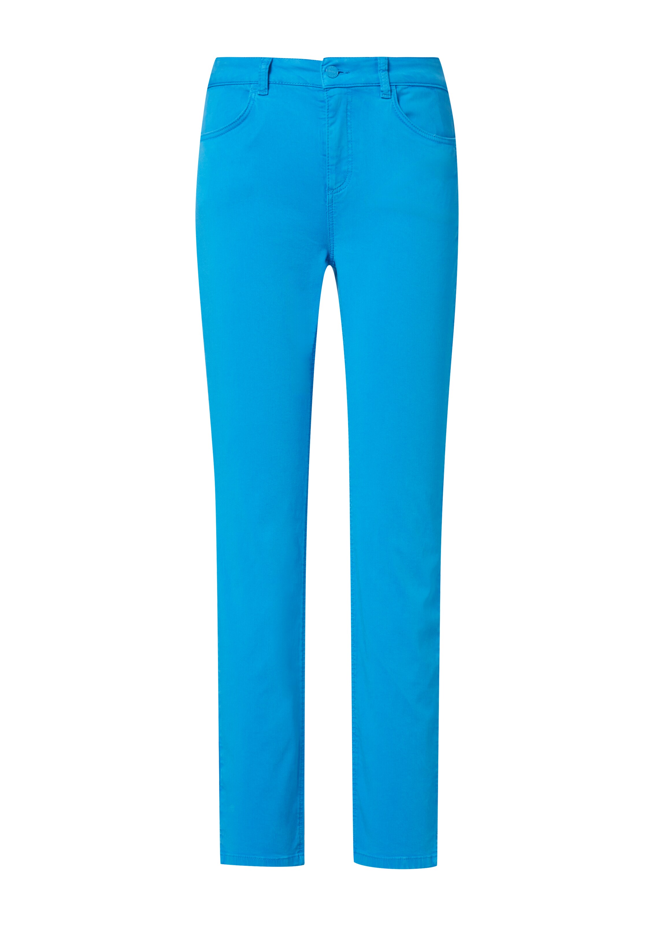 Skinny Pantalon comma casual identity en bleu : devant