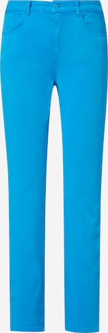 comma casual identity Skinny Broek in Blauw: voorkant