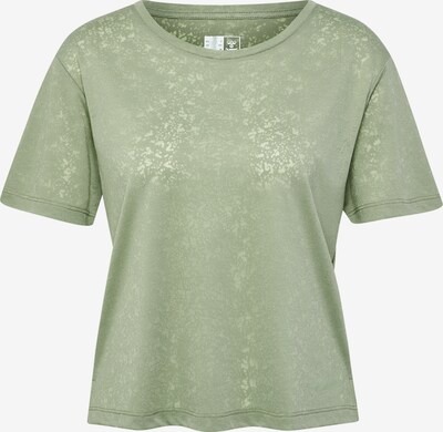 Hummel T-shirt 'TE LIGHT BURNOUT' en vert clair, Vue avec produit