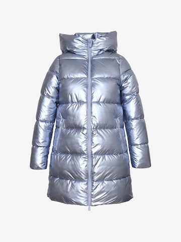 SAVE THE DUCK Winter Jacket 'ICED' in Silver: front