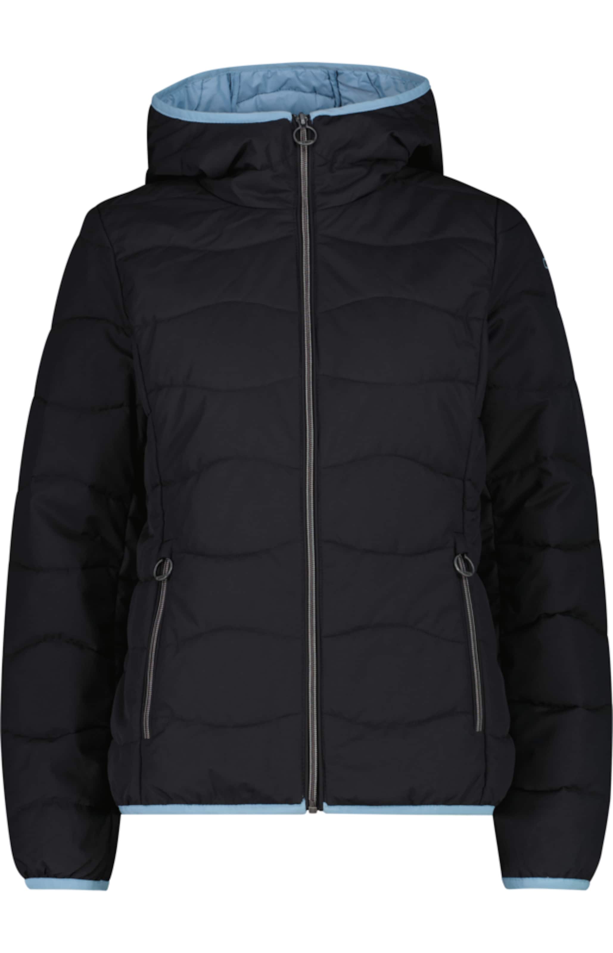 CMP Athletic Jacket in Black: front