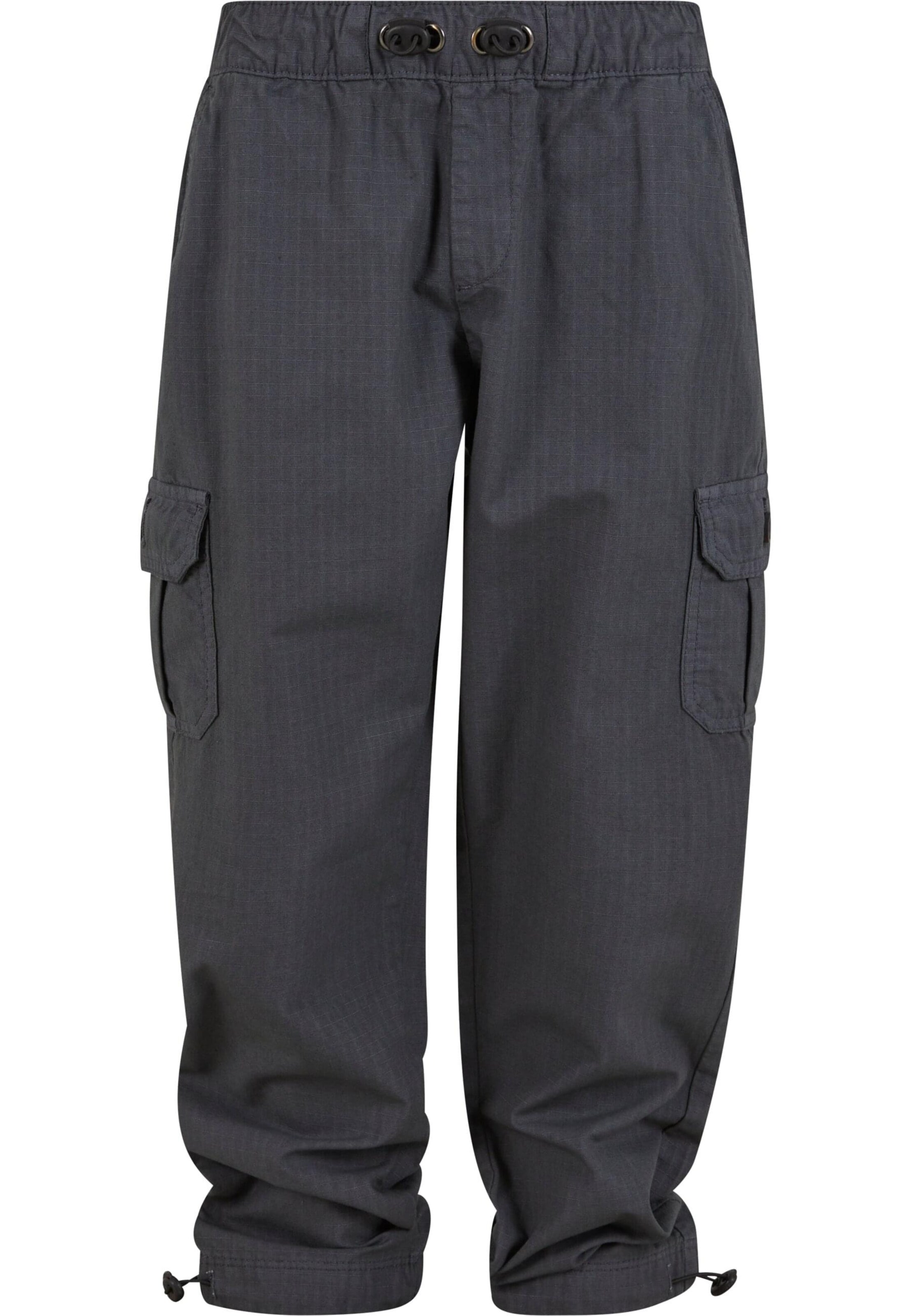 Urban Classics Loosefit Hose in Grau: Vorderseite