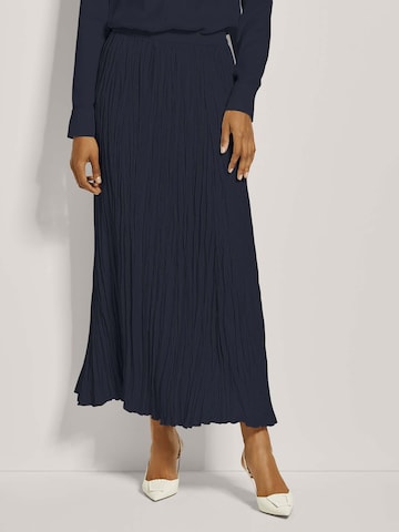 Jupe MADELEINE en bleu : devant