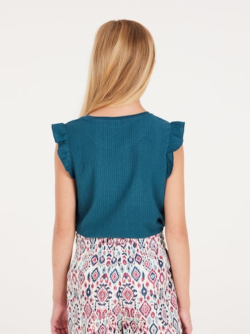 PROTEST Shirt 'PRTCRIUS JR' in Blue: front